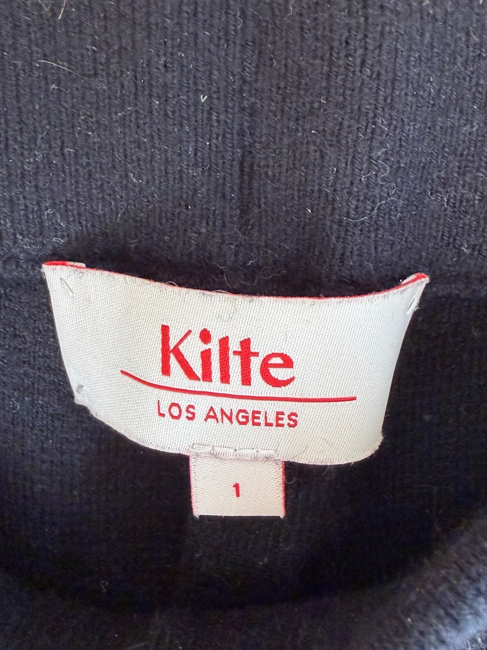KILTE Wide-Leg Black Women's Pants - Minimal High-Rise TrousersWASHABLE CASHMERE - Picture 8 of 10
